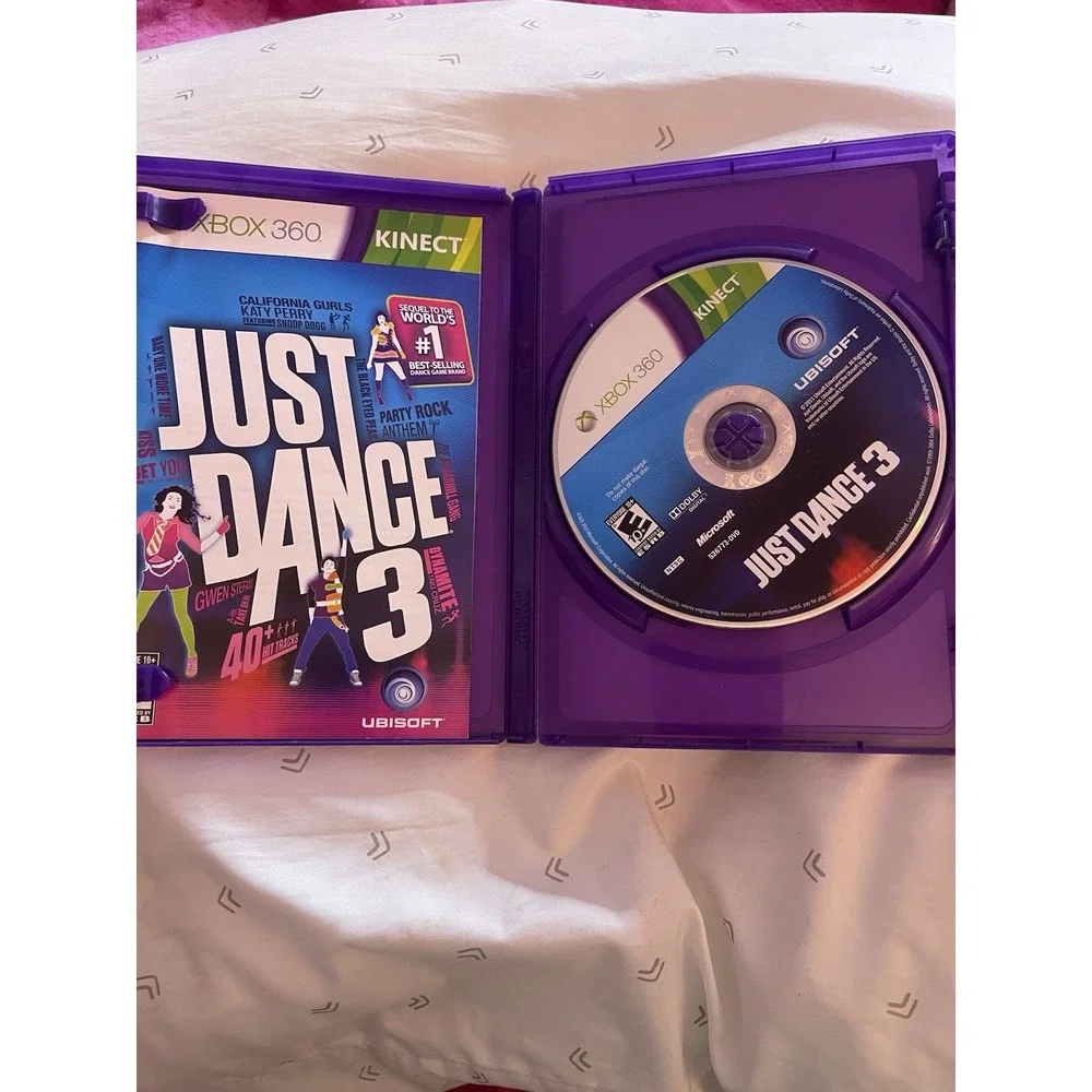 Just Dance 3‎ (Microsoft Xbox 360, 2011) Complete Tested Working -